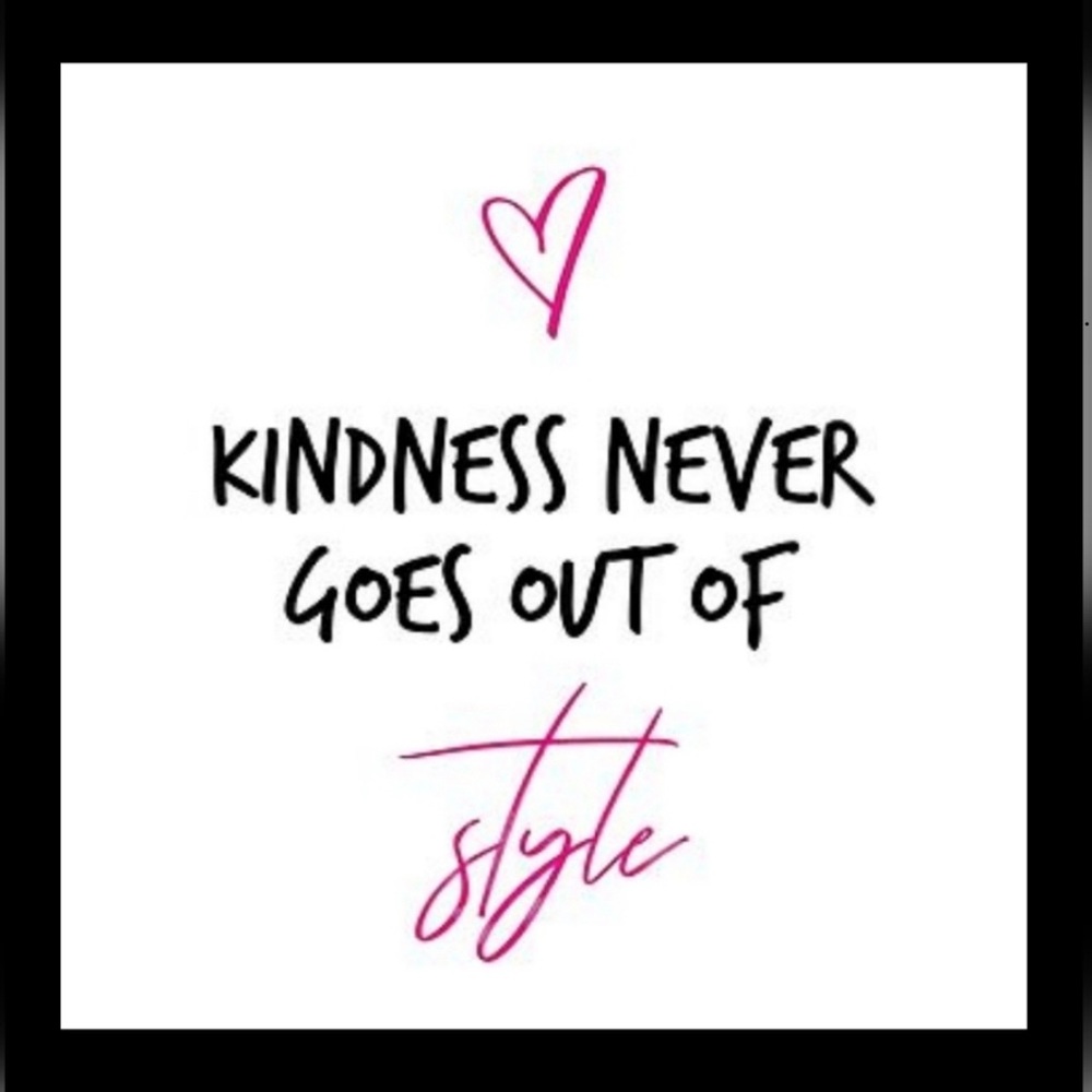 Kindness can change the world. 🌎